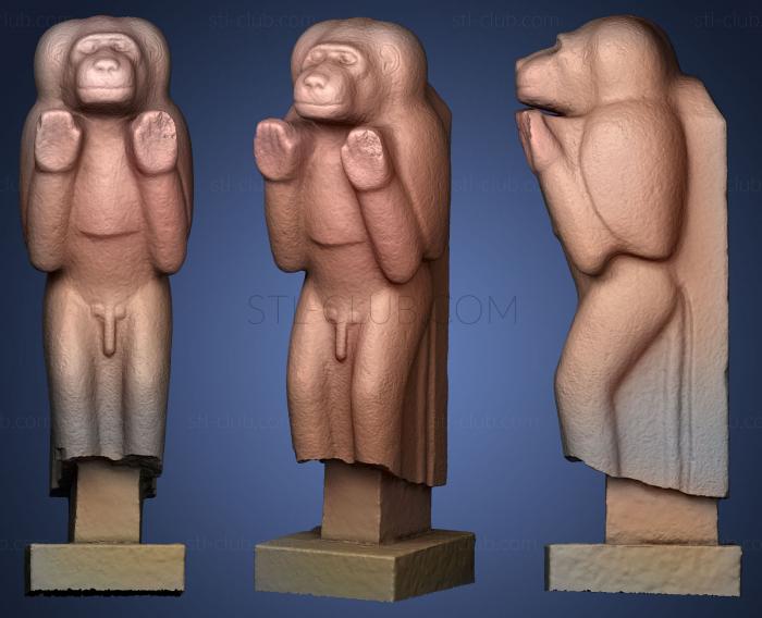 3D model Baboon (STL)